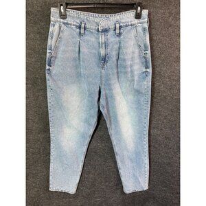 American Eagle Mom Jeans 14 Hi Rise Tapered Leg